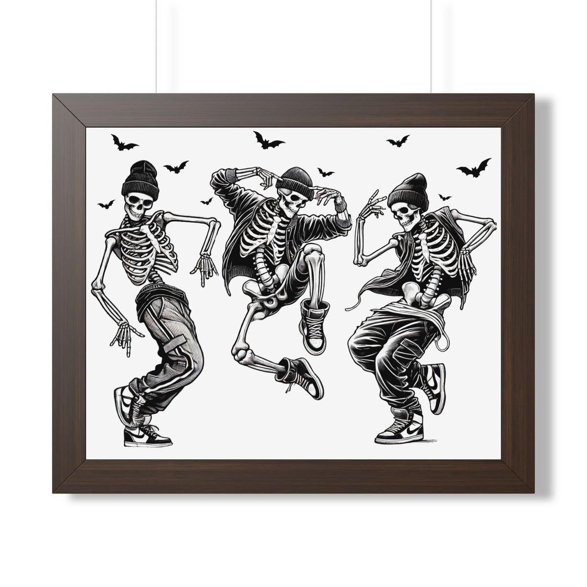 Dancing Skeletons Wall Art