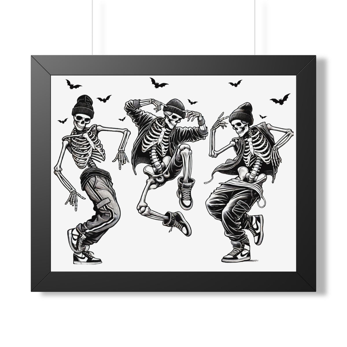 Dancing Skeletons Wall Art