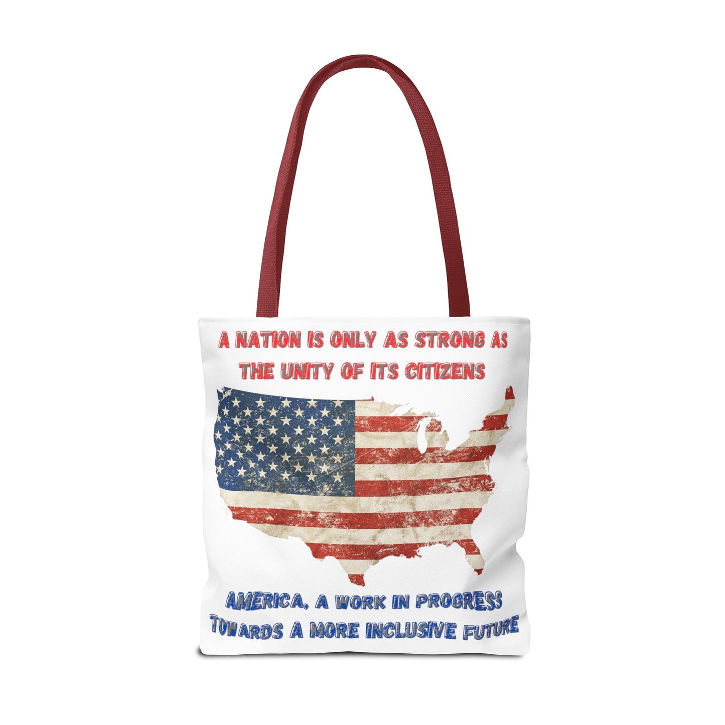 USA Flag Stars and Stripes Tote Bag