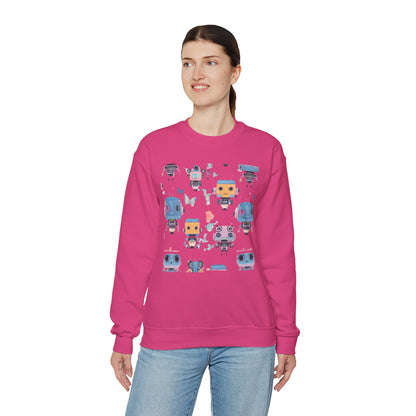 Colorful Robot Sweatshirt