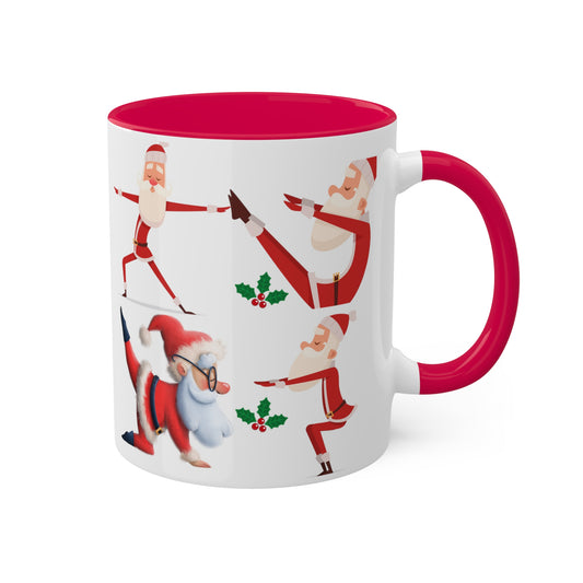 Santa Yoga Mug