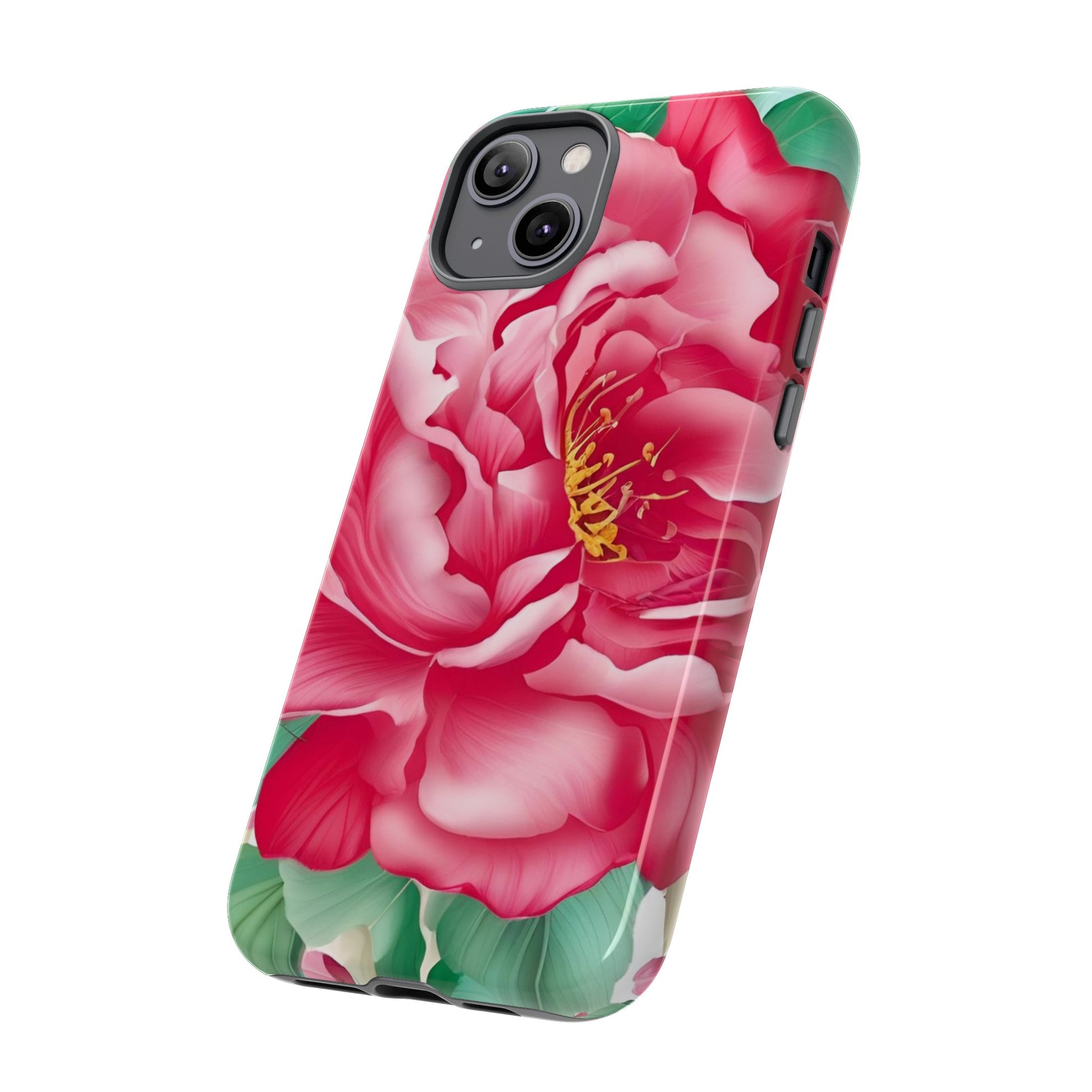 Japanese Camellia Tough Phone Case – Mammas Goods Here Japanese Camellia Tough Phone Case – Mammas Goods Here