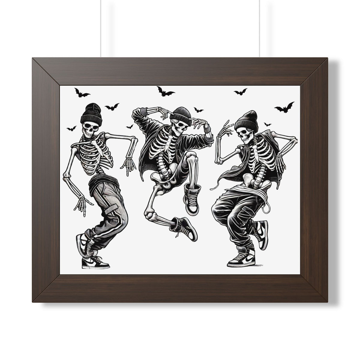 Dancing Skeletons Wall Art