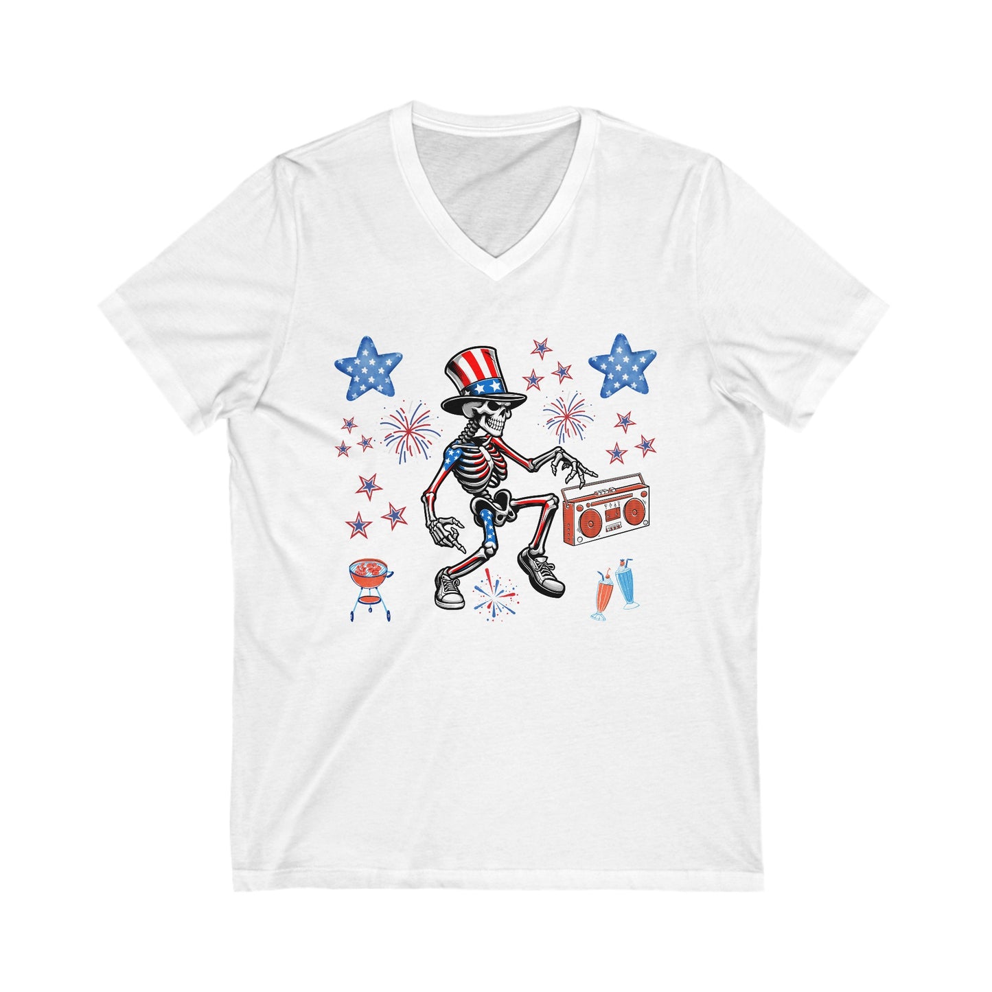 Skeleton Fireworks T-Shirt