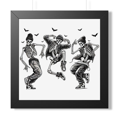 Dancing Skeletons Wall Art