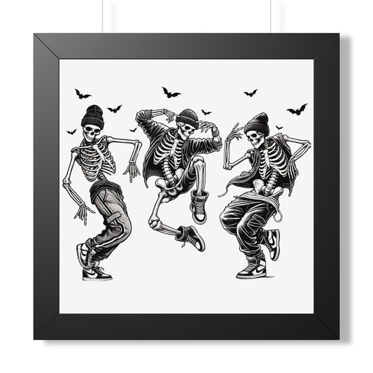 Dancing Skeletons Wall Art
