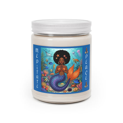 Mermaid Meditation Peace Scented Soy Candle