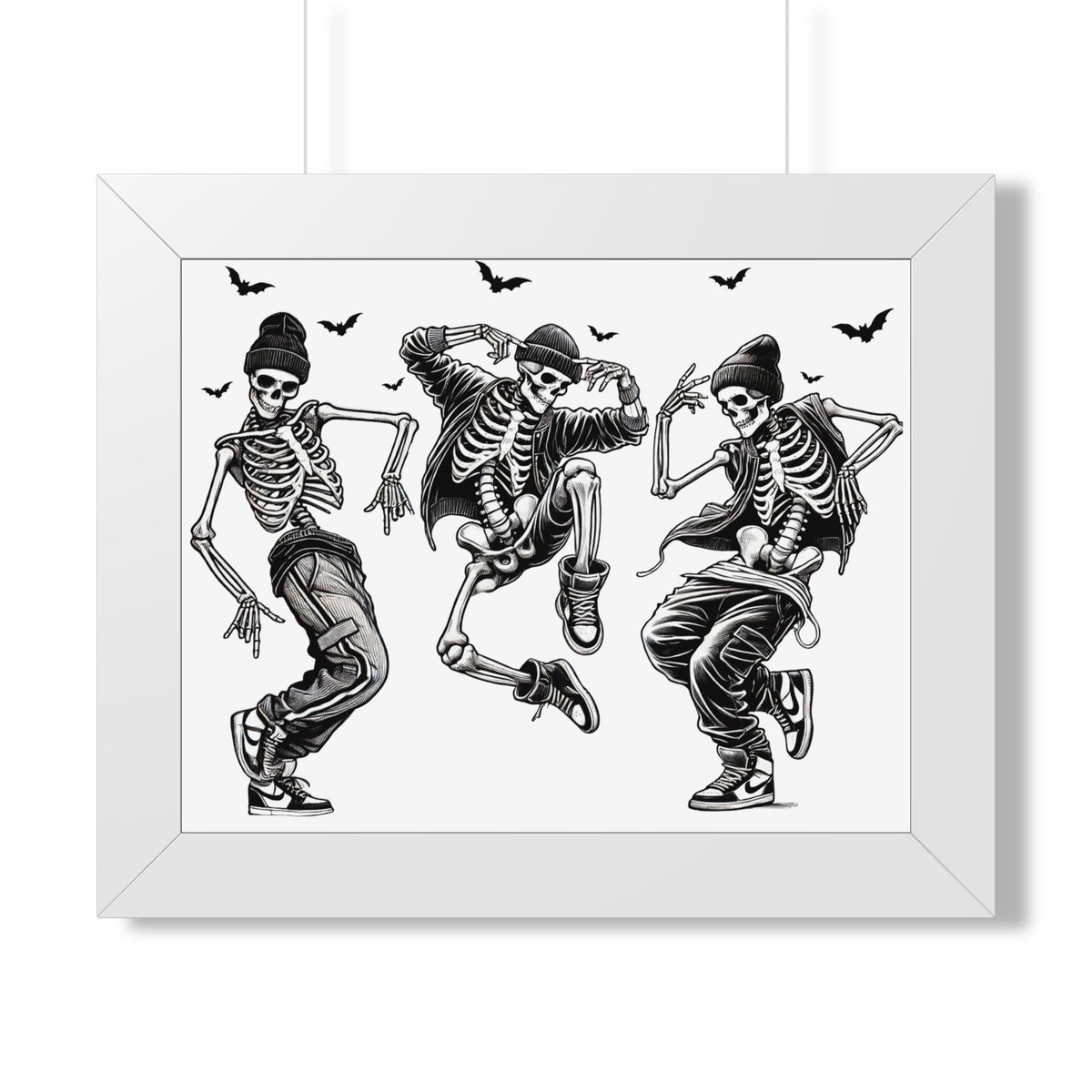 Dancing Skeletons Wall Art