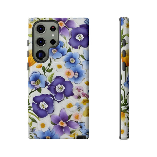 Spring Flowers Tough Phone Cases