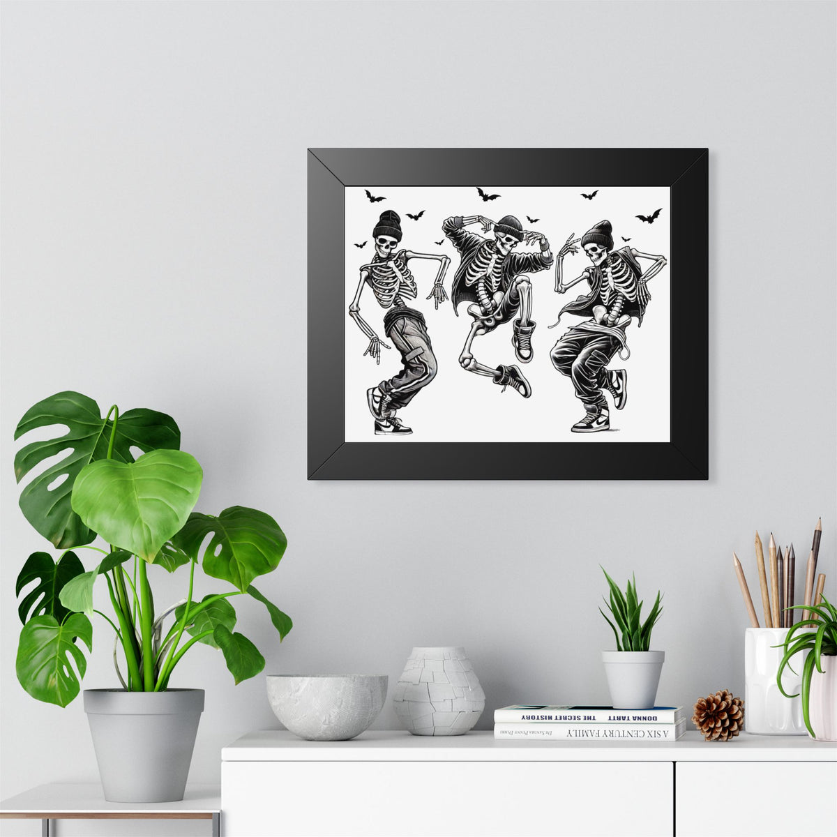 Dancing Skeletons Wall Art