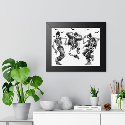 Dancing Skeletons Wall Art