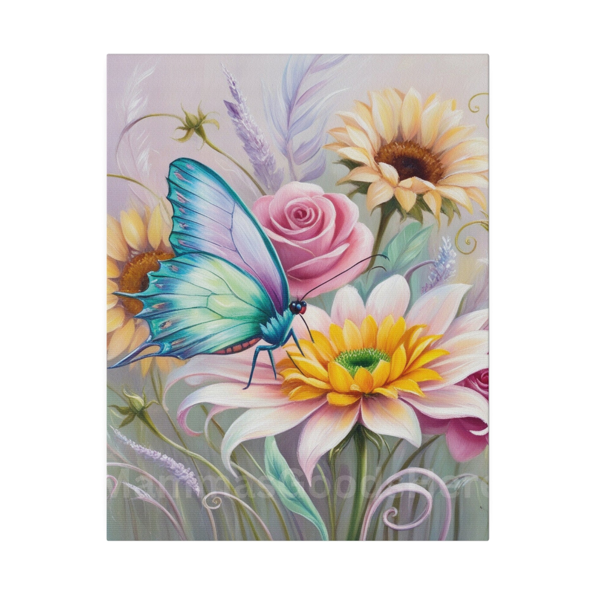 Flower Butterfly Clipart